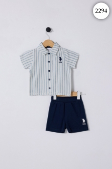 2294 Костюм детский U.S POLO ASSN. БЕЛЫЙ фото 83716