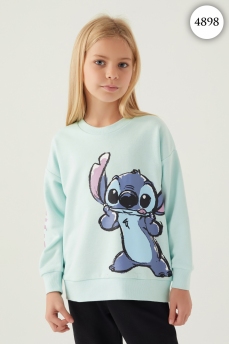 4898 Комплект для девочки DISNEY v2 МЕНТОЛОВЫЙ фото 78385