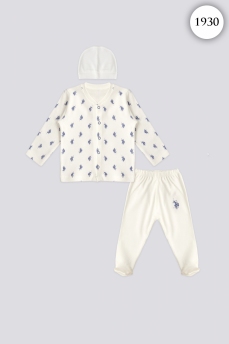 1930 Костюм детский U.S POLO ASSN. КРЕМОВЫЙ фото 77518