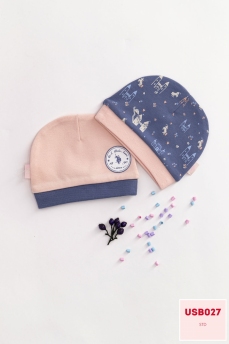 027 Шапочка детская U.S POLO ASSN. ПЕРСИКОВЫЙ фото 76173