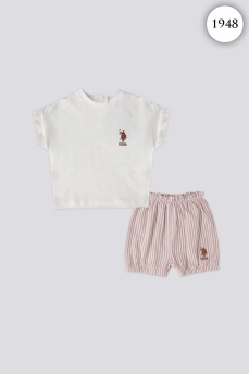 1948 Костюм детский U.S POLO ASSN. КРЕМОВЫЙ фото 77534