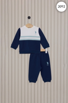 2092 Костюм детский U.S POLO ASSN. КРЕМОВЫЙ фото 77663