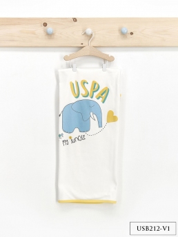 212 Плед детский U.S POLO ASSN. ЖЕЛТЫЙ фото 77679