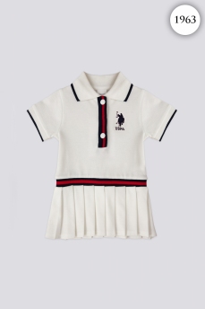 1963 Платье детское U.S POLO ASSN. КРЕМОВЫЙ фото 77543