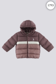 1793 Куртка детская U.S POLO ASSN. БРУСНИЧНЫЙ фото 77400