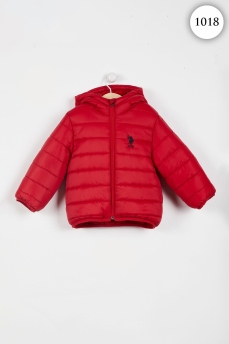 1018 Куртка детская U.S POLO ASSN. КРАСНЫЙ фото 76246
