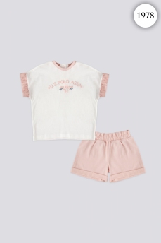 1978 Костюм детский U.S POLO ASSN. КРЕМОВЫЙ фото 77561