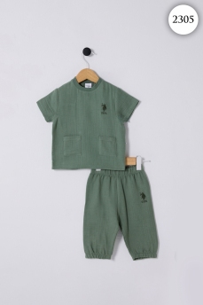 2305 Костюм детский U.S POLO ASSN. ХАКИ фото 83720