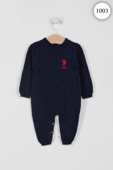 1003 Комбинезон детский U.S POLO ASSN. ТЕМНО-СИНИЙ фото 76212