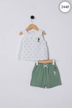 2440 Костюм детский U.S POLO ASSN. БЕЛЫЙ фото 83746