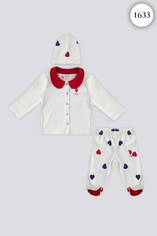 1633 Костюм детский U.S POLO ASSN. КРЕМОВЫЙ фото 77246