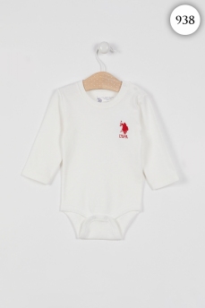 938 Боди детское U.S POLO ASSN. КРЕМОВЫЙ фото 79044
