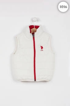1016 Жилет детский U.S POLO ASSN. КРЕМОВЫЙ фото 76242