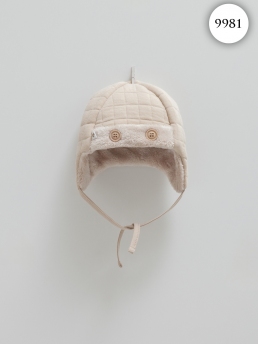 9981 Шапка детская Caramell КОРИЧНЕВЫЙ фото 79417
