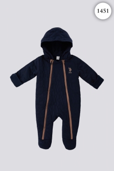 1451 Комбинезон детский U.S POLO ASSN. СИНИЙ фото 77038