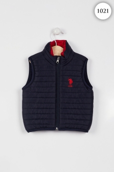 1021 Жилет детский U.S POLO ASSN. СИНИЙ фото 76257