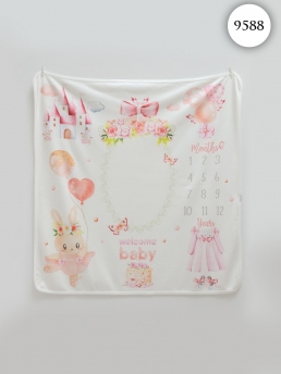 9588 Плед детский Caramell КРЕМОВЫЙ фото 79094