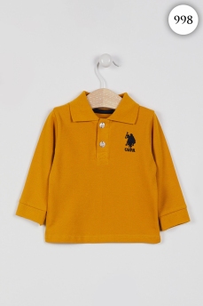 998 Лонгслив детский U.S POLO ASSN. ЖЕЛТЫЙ фото 79404