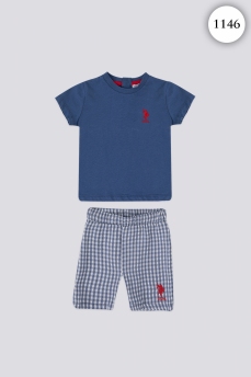 1146 Костюм детский U.S POLO ASSN. ТЕМНО-СИНИЙ фото 76595