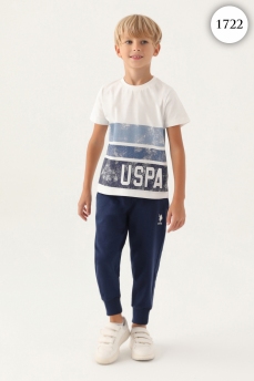 1722 Комплект для мальчика U.S POLO ASSN. v1 КРЕМОВЫЙ фото 77330
