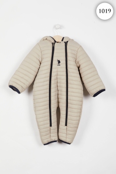1019 Комбинезон зимний детский U.S POLO ASSN. КАПУЧИНО фото 76250