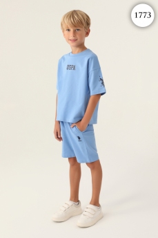 1773 Комплект для мальчика U.S POLO ASSN. v1 ИНДИГО фото 77381