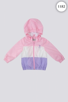 1182 Куртка детская U.S POLO ASSN. РОЗОВЫЙ фото 76729