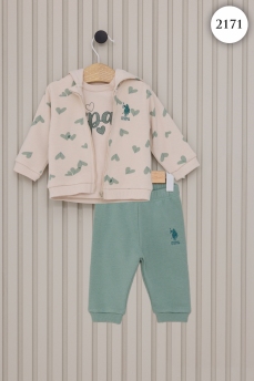 2171 Костюм детский U.S POLO ASSN. БЕЖЕВЫЙ фото 77717