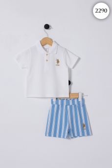2290 Костюм детский U.S POLO ASSN. БЕЛЫЙ фото 84566