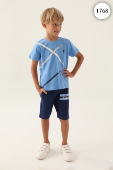 1768 Комплект для мальчика U.S POLO ASSN. v2 ИНДИГО фото 77376